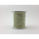 Dekokordel gedreht Hellgold 4 mm Durchmesser