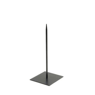 Skulpturenständer 7x7x14 cm schwarz