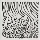 Powertex Schablone Zebra duo 30 x 30 cm